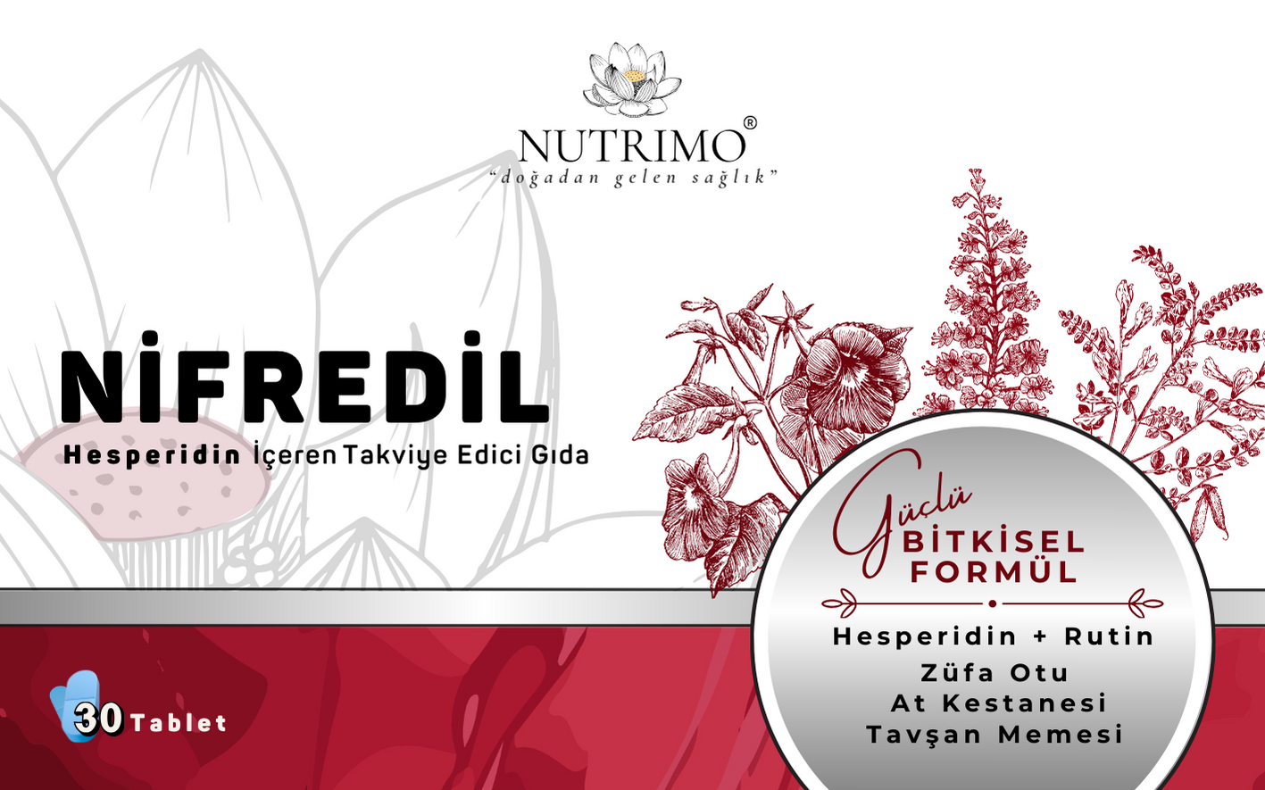 Nifredil Takviye Edici Gıda